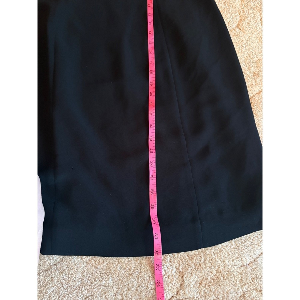 Jones New York NWT Square Neck Beaded Black Dress Party Formal  Size 16 - Picture 8 of 8